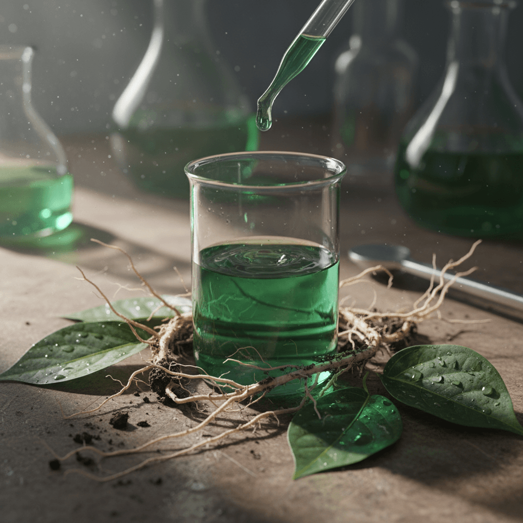 Extraction d'un biosourcé en laboratoire
